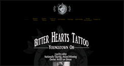 Desktop Screenshot of bitterheartstattoo.com